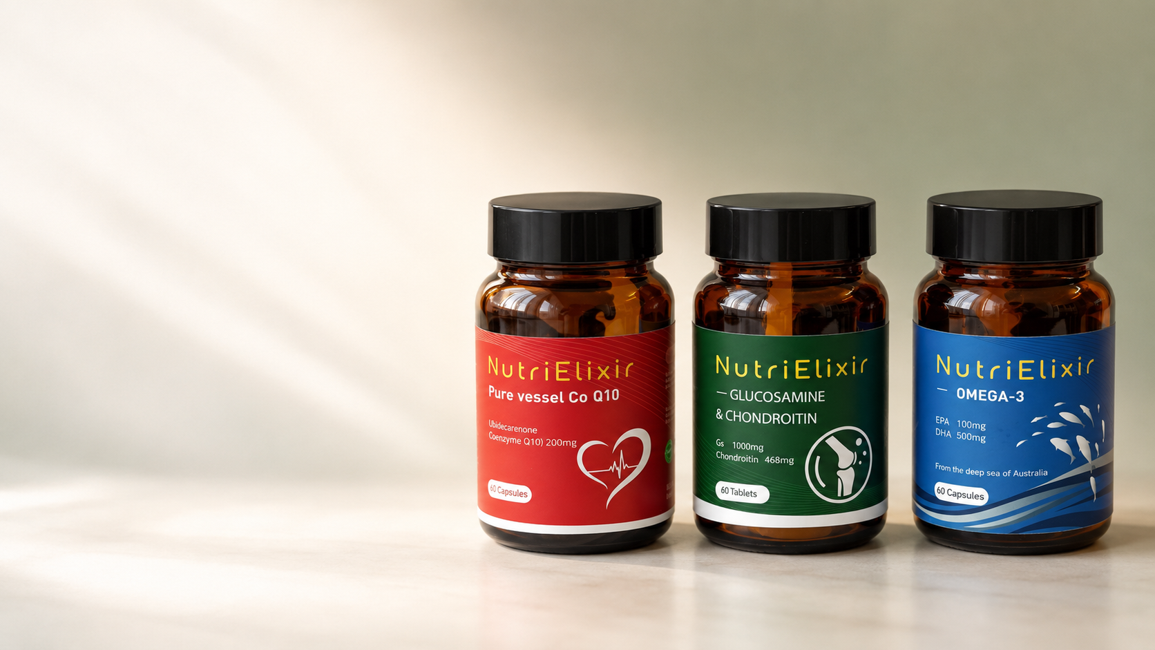 Nutri Elixir三款澳大利亚产品